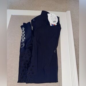 Brand new with tags Eqode navy full seat breeches size 44